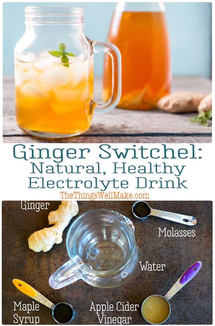 Ginger Switchel A Natural Electrolyte Drink Oh, The Things We'll Make!