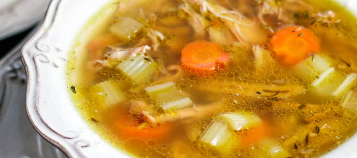 Thanksgiving Leftover Soup: Turkey Rice Soup With Everyday Chicken ...