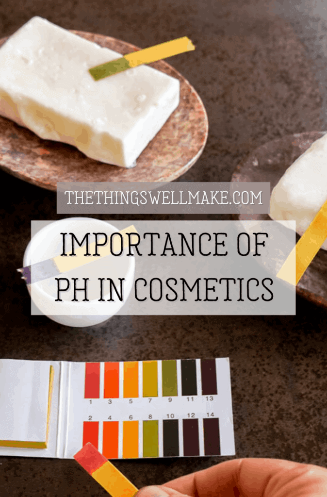 Knowing the pH is important when formulating cosmetics. Why, though, is it important? How should you test it? And how do you adjust it when needed? #pH #naturalskincare #homemadecosmetics #diycosmetics #miy #thethingswellmake