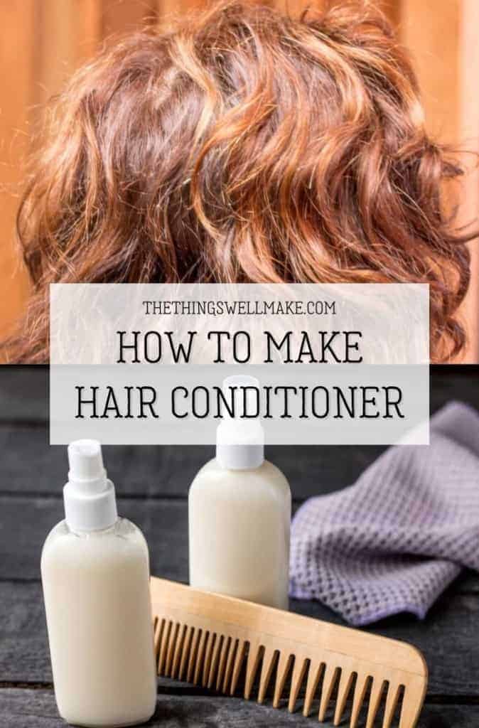 Easy Diy Hair Conditioner For Natural Hair Oh The Things We Ll Make