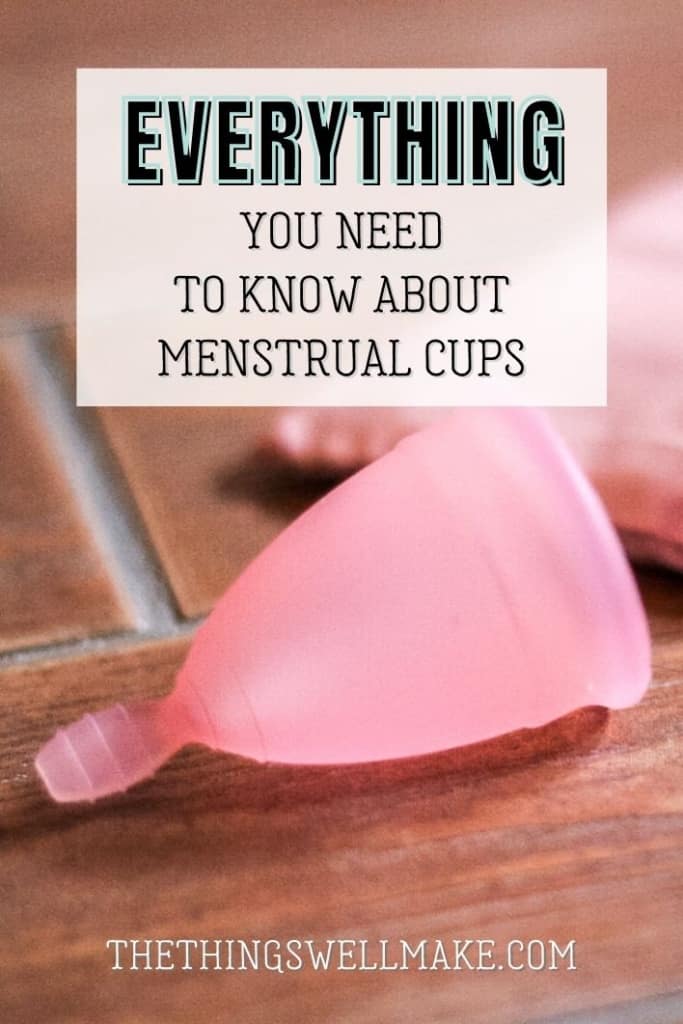 What is the menstrual cup (aka. period cup)? How do you use it? Why would you want to? Find out about this sustainable women's product, with a comparison of several types. #menstrualcup #sustainableliving #nowaste #thethingswellmake