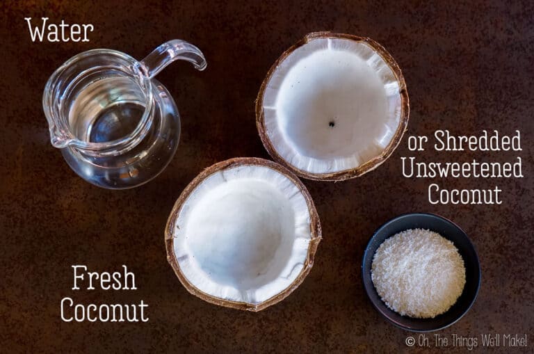 Homemade Coconut Milk (and Coconut Flour) Oh, The Things We'll Make!