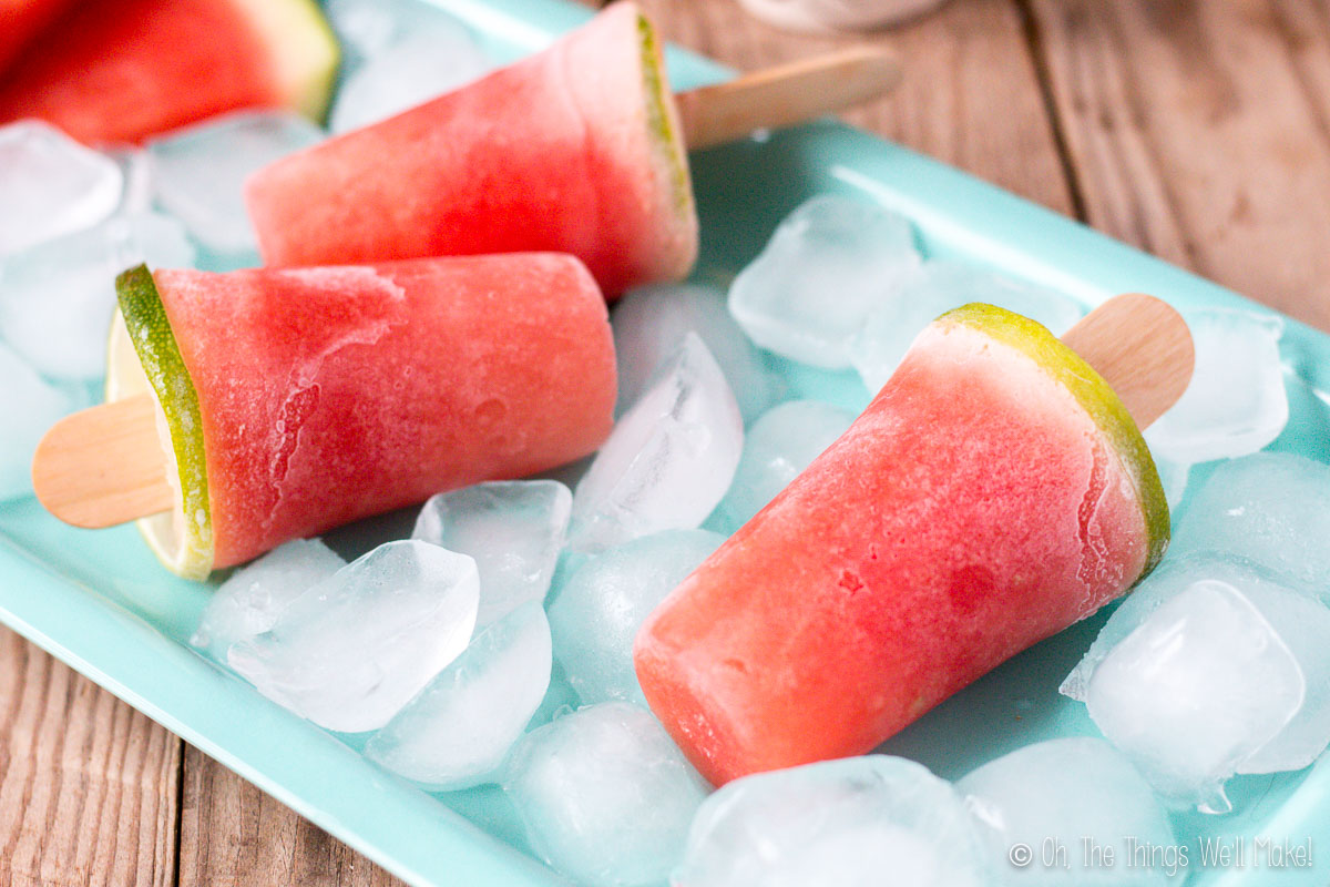 Easy Jello Popsicles (Drip-Free Freezer Pops) - A Spicy Perspective