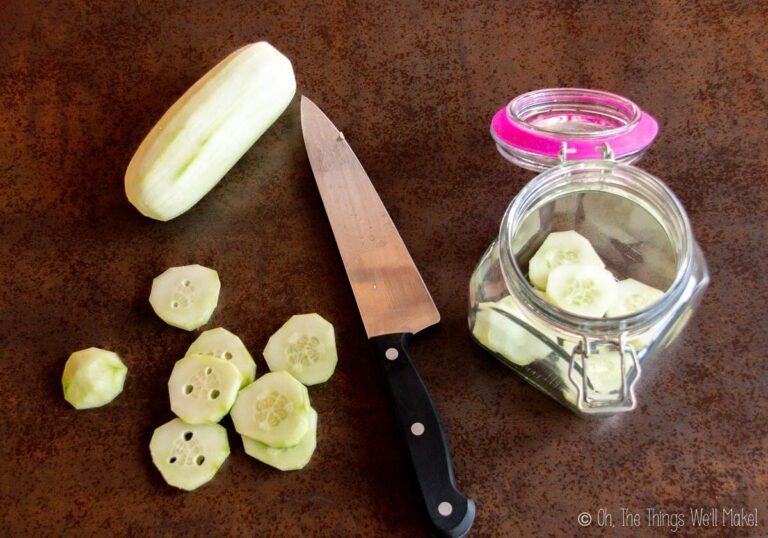 Homemade Cucumber Extract - Oh, The Things We'll Make!