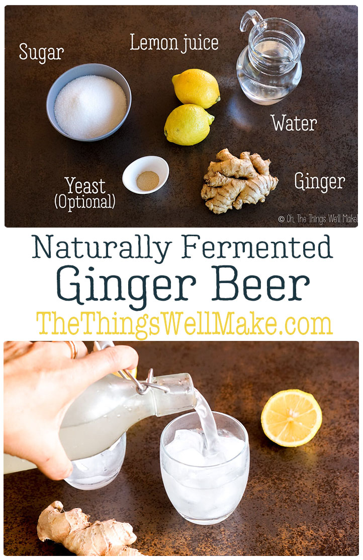 Fermented Ginger Beer - Oh, The Things We'll Make!