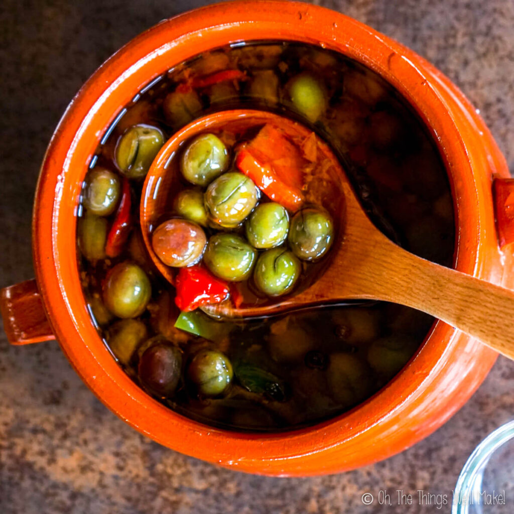 How to Brine Your Own Olives