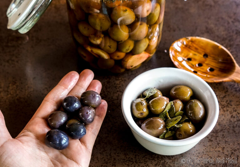 How to Make Lye Cured Olives A Step by Step Tutorial Oh, The Things