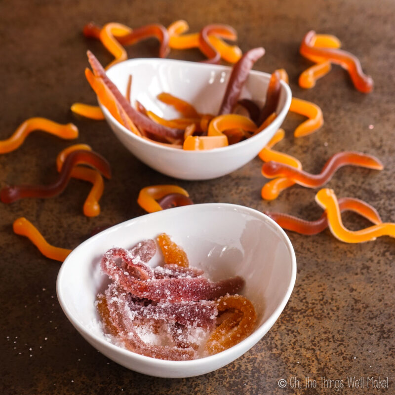 Healthier Homemade Gummy Worms (And Leeches) Oh, The Things We'll Make!