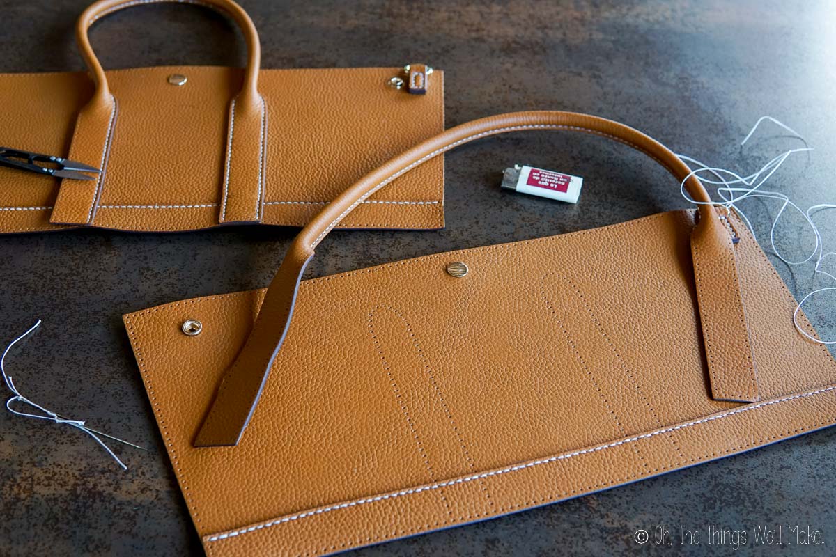 DIY Leather Bag Kit | DIY a Woven Bucket Bag | DIY at Home Easily –  dancewithink