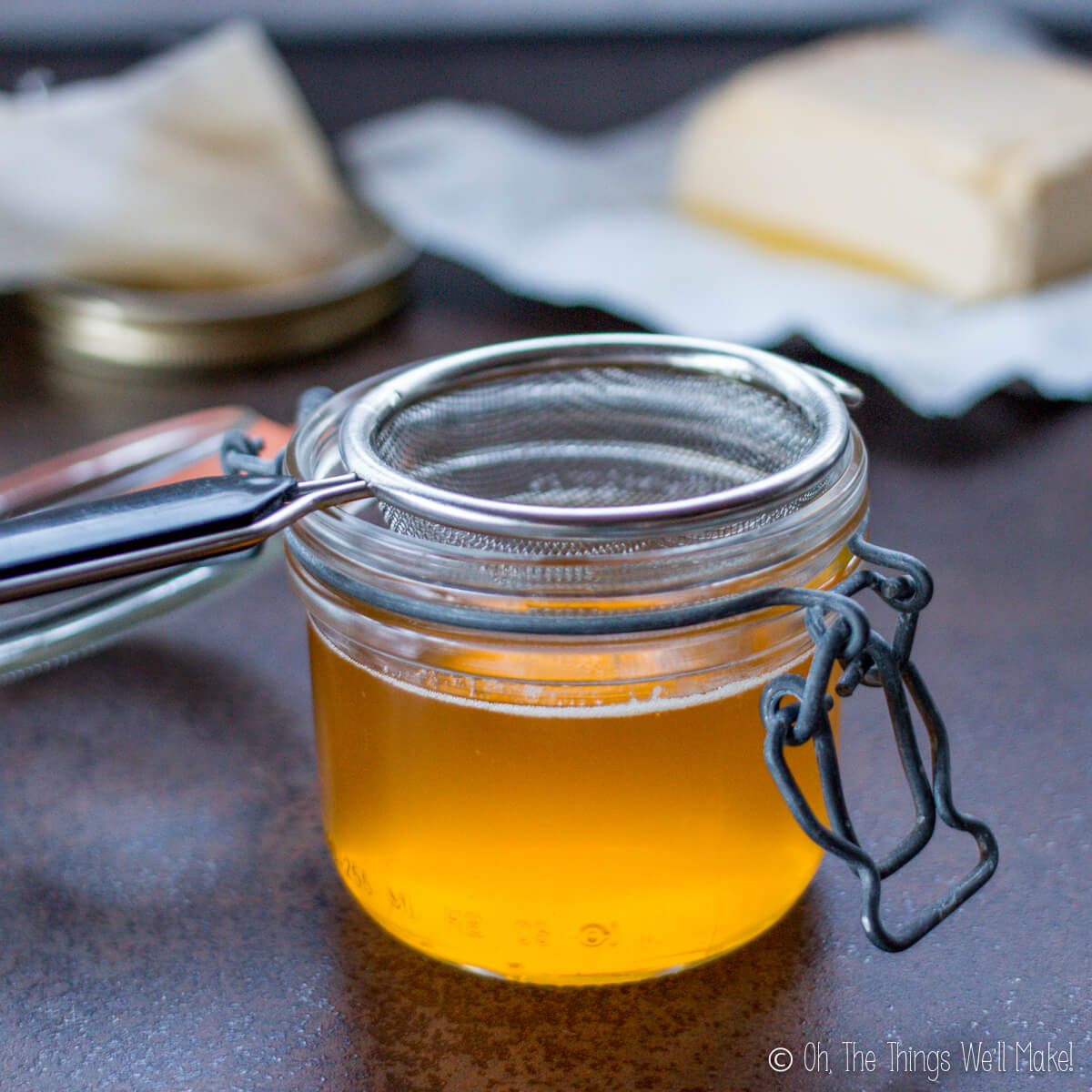 How to Make Ghee from Butter - Oh, The Things We'll Make!