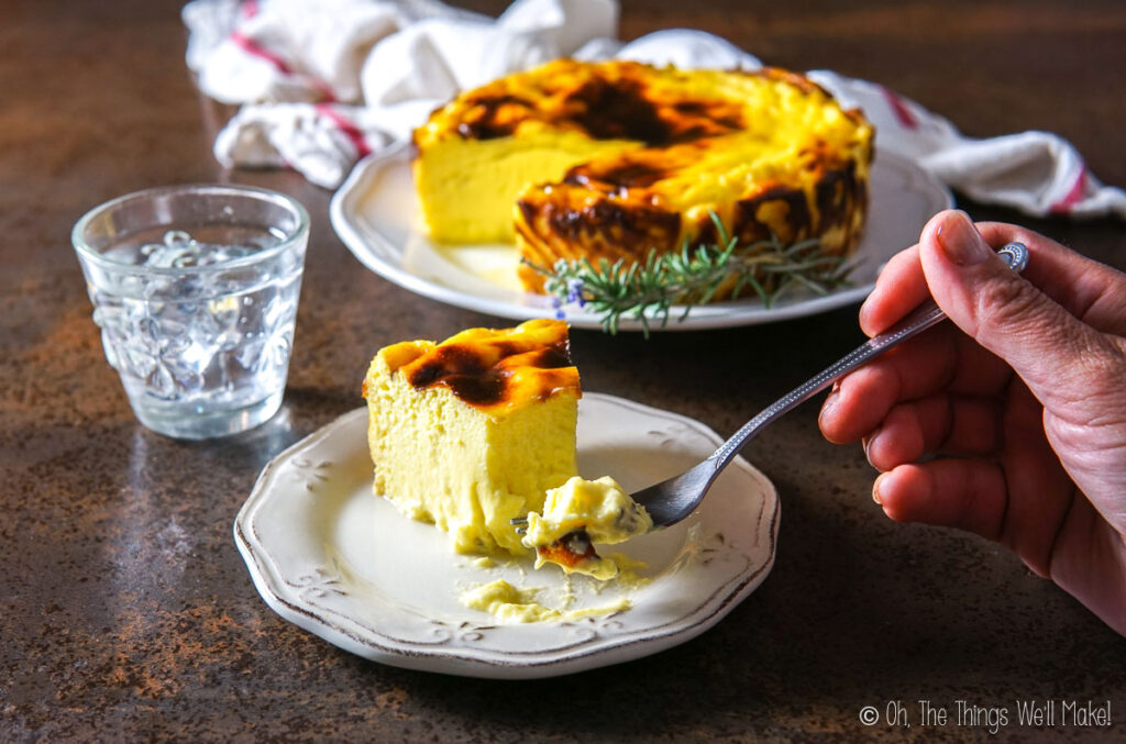 Basque Burnt Cheesecake With Liquorice Sauce | Nigella's Recipes | Nigella  Lawson